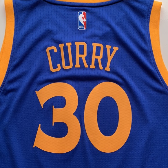 Steph Curry Golden State Warriors Adidas Swingman Jersey - Picture 8 of 8